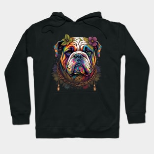 Hippie Bulldog Hoodie